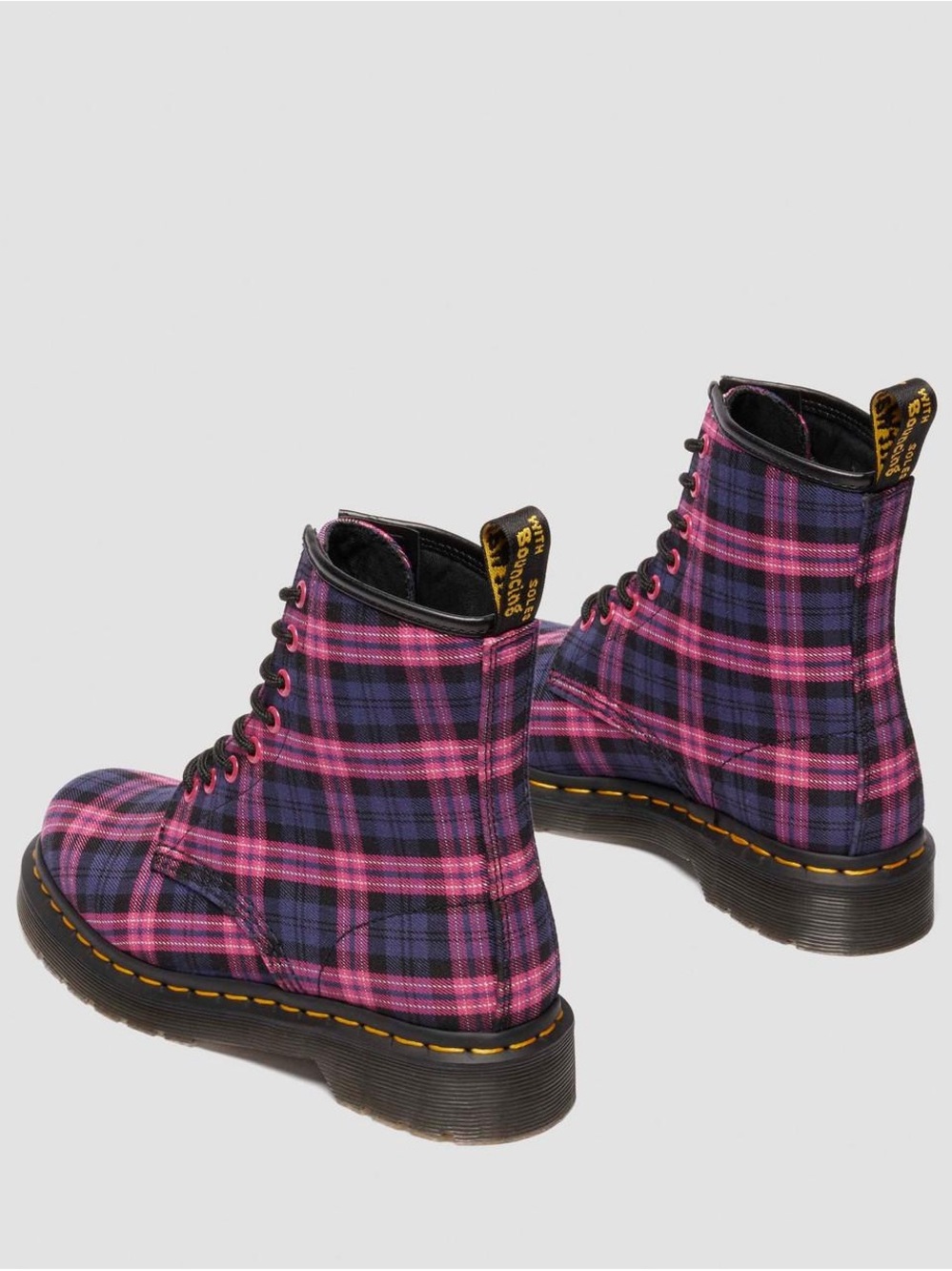 Dr. Martens 1460 TARTAN Lace Up Boots - Picture 6 of 12